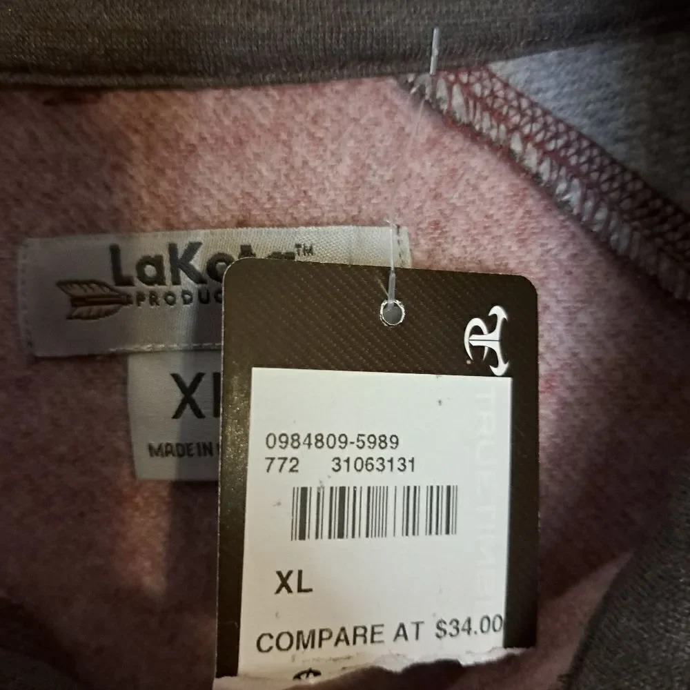 Truetimber Camo LaKota 1/4 zip pull over sweater size XL NWT